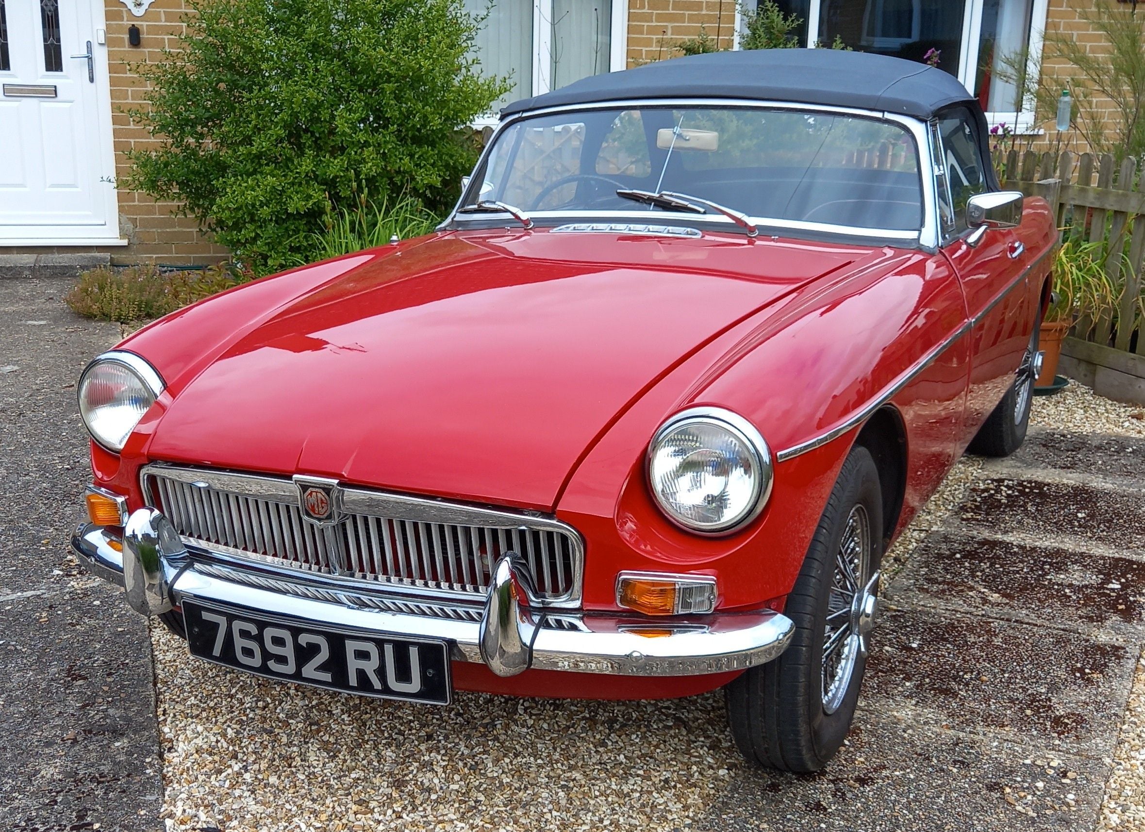 1963 MG MGB Pull Handle (1962-65)