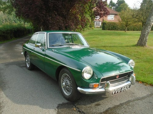 1972 MGB GT with Overdrive SPRZEDANE
