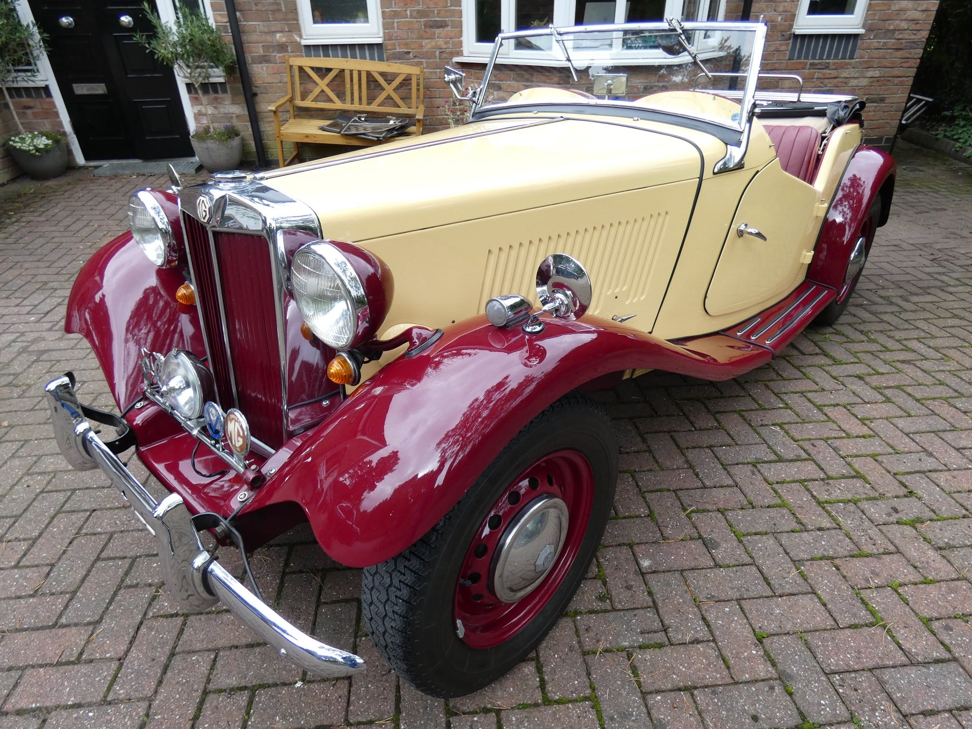 MG TD - OLDER HIGH QUALITY RESTORATION - VALUABLE NUMBER !!, foto 7