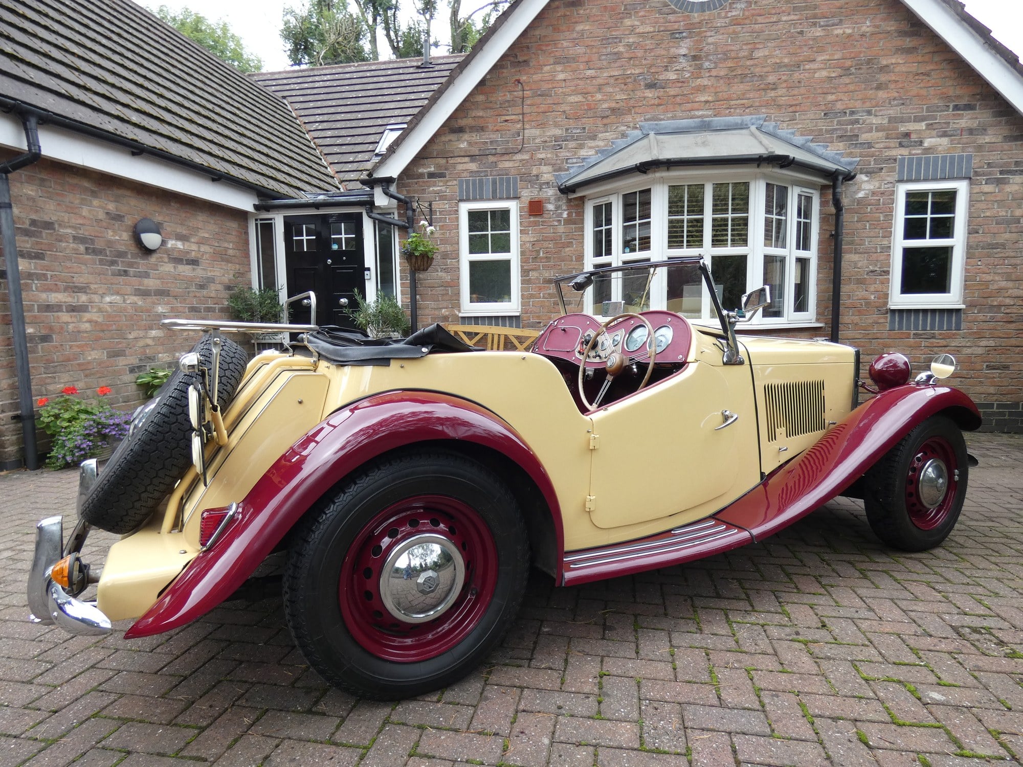 MG TD - OLDER HIGH QUALITY RESTORATION - VALUABLE NUMBER !!, foto 8