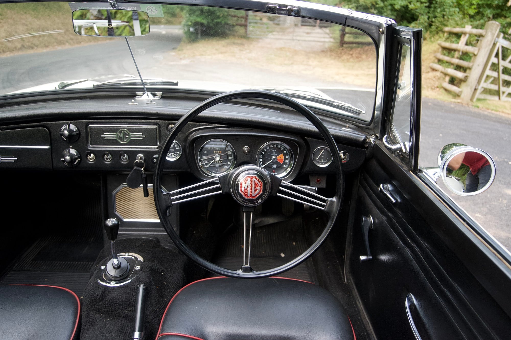 1963 MG MGB Pull Handle (1962-65), foto 7