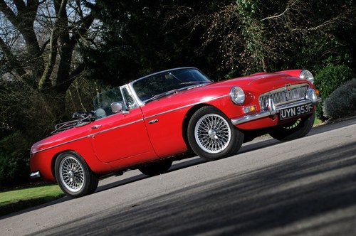 1968 MGC Roadster for Self Drive Hire For Hire
