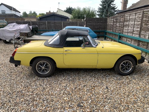 1981 MGB Roadster - unleaded conversion - PROJECT SOLD