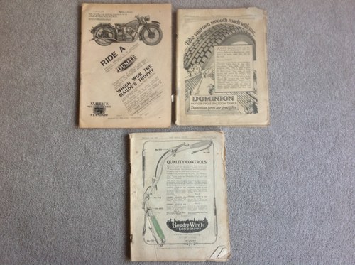 Vintage motorcycle magazines. In vendita