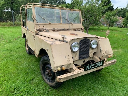 1952 Minerva Jeep for Restoration - Runs and Drives For Sale