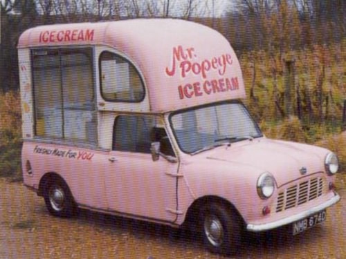 MINI ICE CREAM VAN (Pick-Up) Original 1966 For Sale