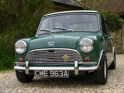 1963 Immaculate MK 1 Mini With Cooper Styling! SOLD