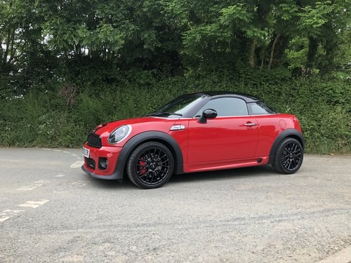 2013 13 MINI COUPE JCW JOHN COOPER WORKS 211 BHP ONLY 28K For Sale