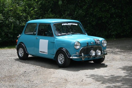 1962 Fully Restored Morris Mini Cooper Rally Car For Sale