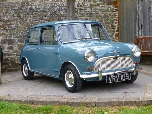 1960 Morris Mini Deluxe On 29170 Miles, Past Owner 51 Years! SOLD