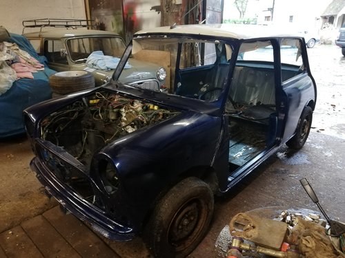 1996 Mini Cooper rolling shell SOLD