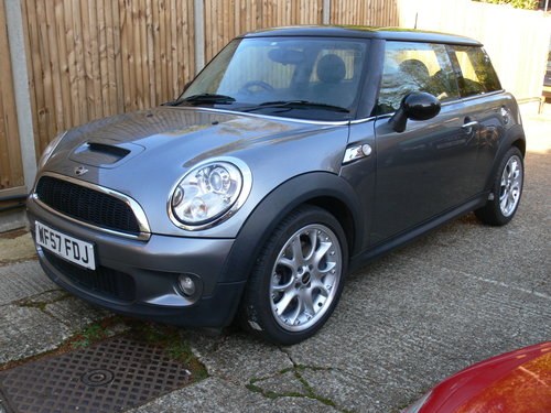 2007  Cooper S .Low Miles. MINI History, Pan Roof, Full Leather. For Sale