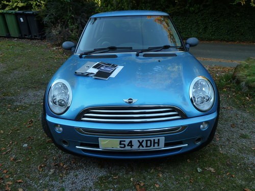 2004 MINI ONE  Excellent body and mileage BLUE for sale For Sale
