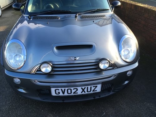 2002 mini cooper s 1.6 ,with panoramic roof  For Sale
