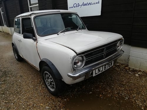 1980 Mini Clubman 1275gt - 1 Owner - 48,000 miles - Wants Work -  SOLD
