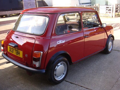 1987 Mini 1000 City E 1 Lady owner from New For Sale