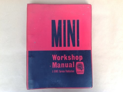 Mini Workshop Manual - Original  Factory BMC Book For Sale