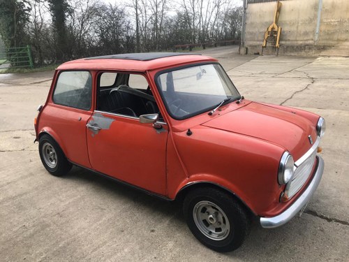 1973 Mini Mk III - 35 years family ownership £7,000 - £9,000 For Sale by Auction