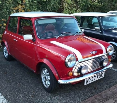 1996 Mini cooper  with red leather interior For Sale