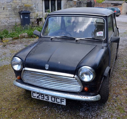 1985 Mini Mayfair 80% finished Project Runs+Drives SOLD