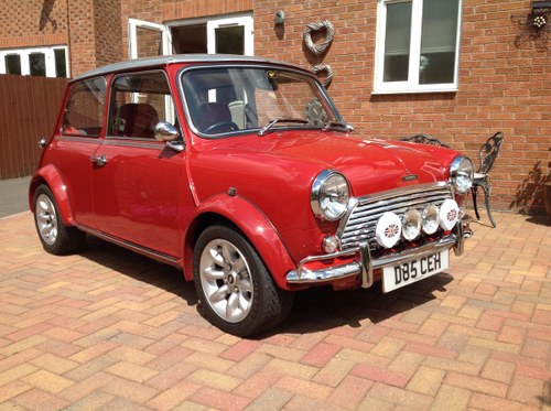 1987 1275 Cooper engined Mini.wood and picket special. SOLD