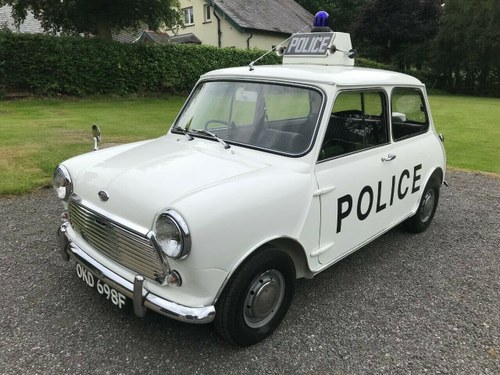 1968 MORRIS MINI COOPER S OKD 698F EX LIVERPOOL POLICE RARE! VERKAUFT