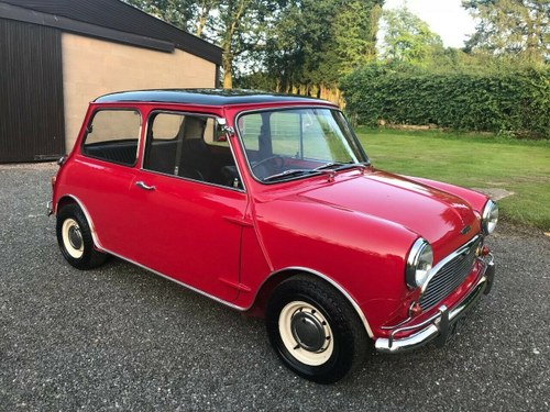 1967 MK1 MINI COOPER 'S' 1275CC RED/BLACK **GARAGE FIND** VENDU