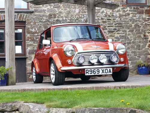 1998 Very Rare and Immaculate Volcano Orange Mini Cooper SOLD