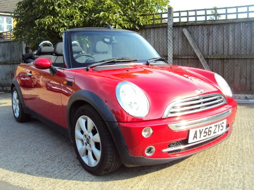 2006 Mini One 1.6 Convertible – Nice Spec – With MOT & History For Sale