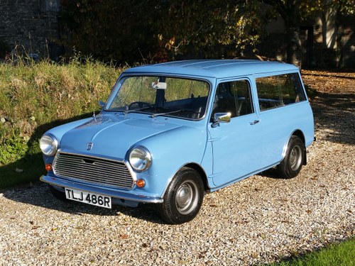 1977 Very Rare Mini Estate Built By IMA With A Rear Tailgate! SOLD