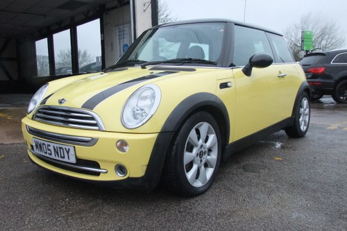 2005 MINI HATCH 1.6 COOPER 3DR YELLOW SOLD