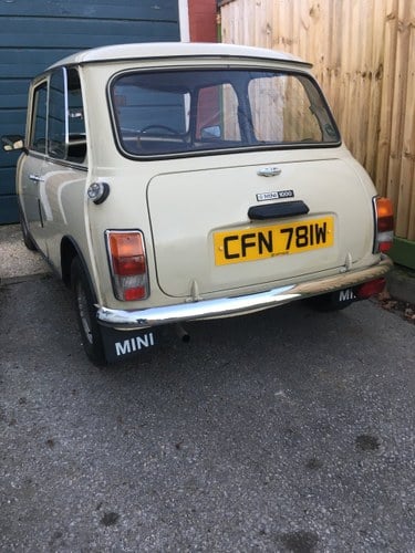 1980 Morris mini auto For Sale