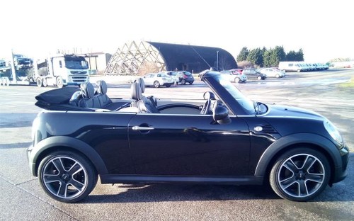2011 Mini Cooper D Convertible with full leather FSH For Sale