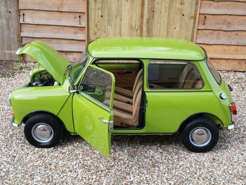 1981 Austin Mini 1000 On Just 13100 Miles From new, stunning! SOLD