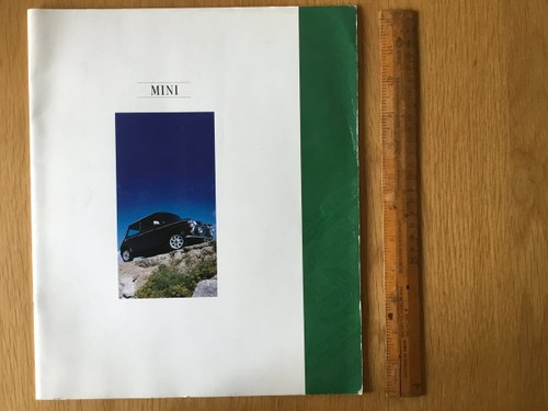 Mini brochure 1992 SOLD