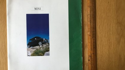 Mini Cooper,sprite,Mayfair brochure