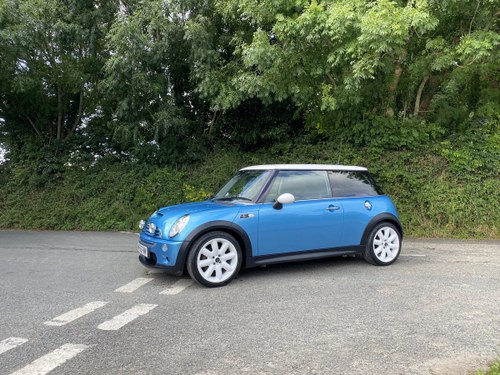 2005 55 MINI COOPER S ELECTRIC BLUE GREAT SPEC CAR STUNNING  For Sale