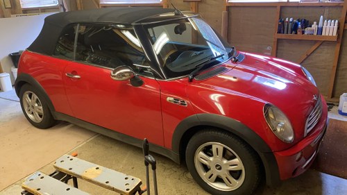2005 Mini convertible 1.6 S reduced to clear For Sale