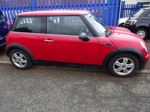 2005 MINI ONE 55 PLATE 1.6cc PETROL 5 SPEED 82,000 MILES  MOTED For Sale