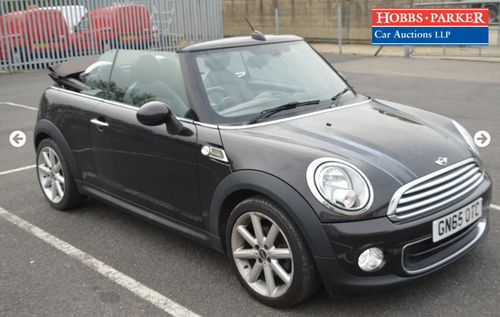 2015 Mini One Highgate 16,968 Miles for auction 25th For Sale