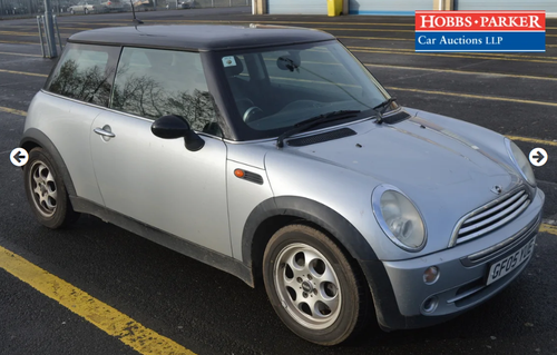 2005 Mini Cooper 66,947 Miles for auction 25th For Sale by Auction