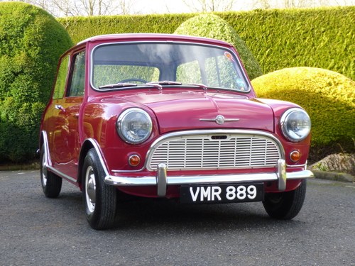 1960 Lovely Morris Mini Minor Deluxe With Fantastic History VENDUTO
