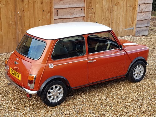 1998 Rare Volcano Orange Mini Cooper On 10600 Miles From New VENDIDO