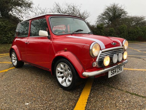 1998 Rover Mini Cooper Sportspack. 1275cc. Flame red. 44k. For Sale