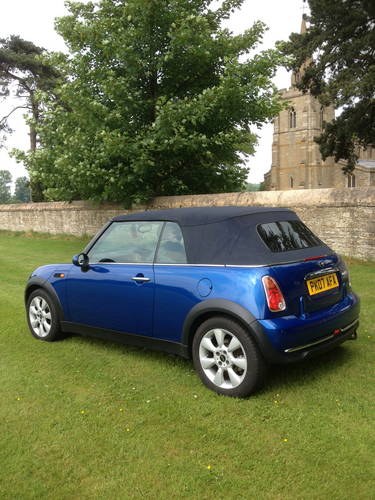 2007 Mini Cooper Convertible with chilli pack SOLD