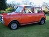 1973 Mini 1275GT 1 owner 20000 miles SOLD