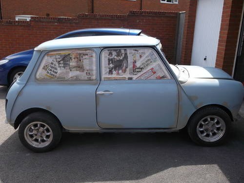 1983 Unfinished Mini project Now Reduced! SOLD
