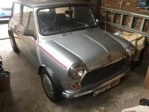 Lot 3 - A 1985 Mini Ritz limited edition - 16/07/17 For Sale by Auction