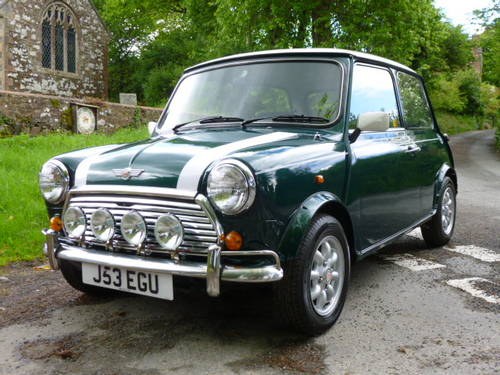 1991 Mini Cooper Mainstream On Just 25800 Miles From New!! SOLD