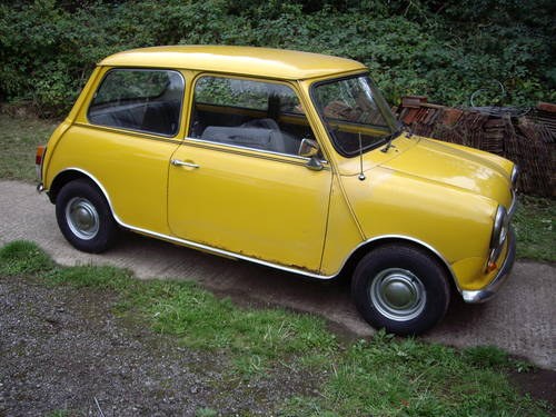 Mini 1000 Auto 1978 Inca Yellow SOLD